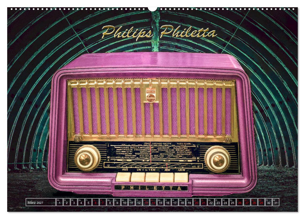 Lebensfreude Radio (CALVENDO Wandkalender 2027)