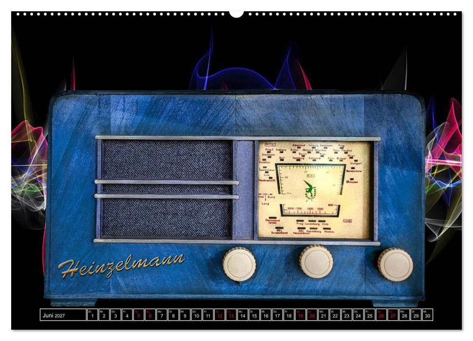 Lebensfreude Radio (CALVENDO Wandkalender 2027)