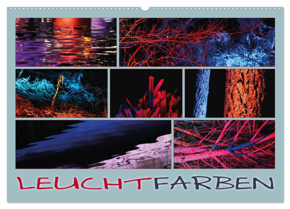 Leuchtfarben (CALVENDO Wandkalender 2027)
