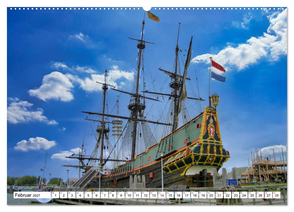 Idylle am Ijsselmeer (CALVENDO Premium Wandkalender 2027)