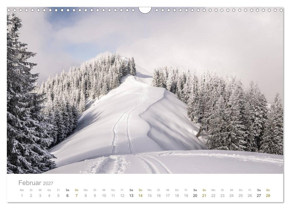 Berge - Die Schönheit der Alpen (CALVENDO Wandkalender 2027)
