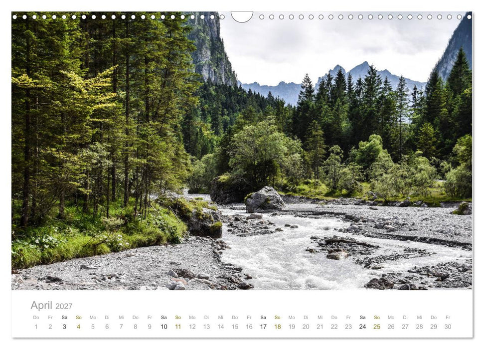 Berge - Die Schönheit der Alpen (CALVENDO Wandkalender 2027)