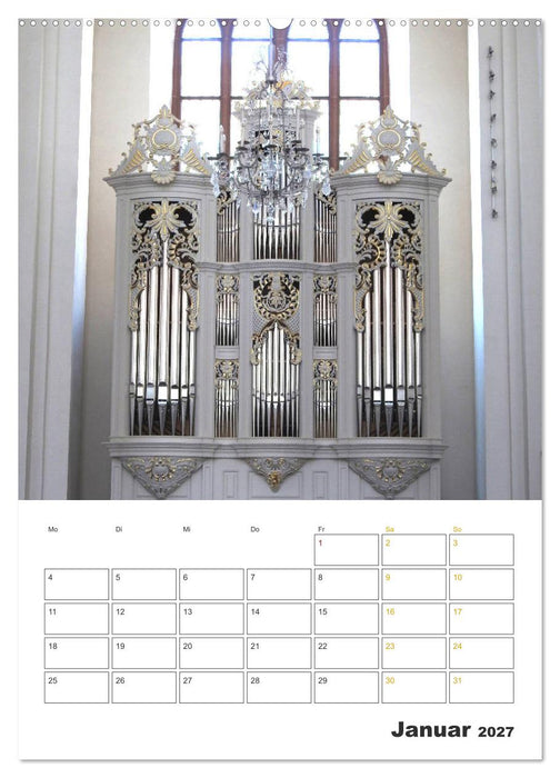Orgeln zum Verlieben! (CALVENDO Wandkalender 2027)