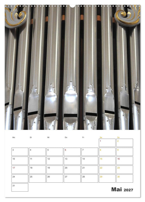 Orgeln zum Verlieben! (CALVENDO Wandkalender 2027)