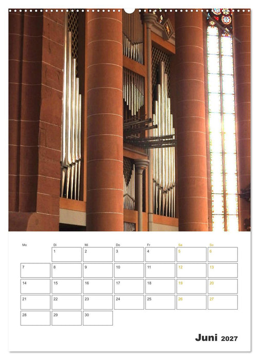 Orgeln zum Verlieben! (CALVENDO Wandkalender 2027)