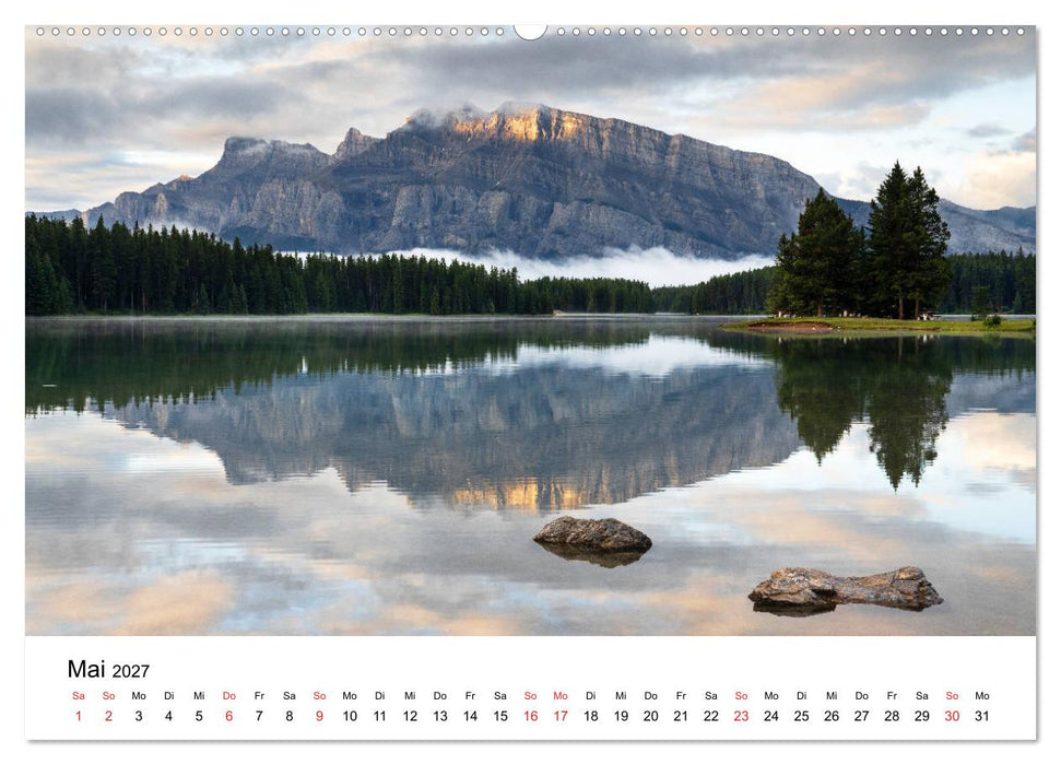 Fernweh Kanada - Naturerlebnis Rocky Mountains (CALVENDO Premium Wandkalender 2027)