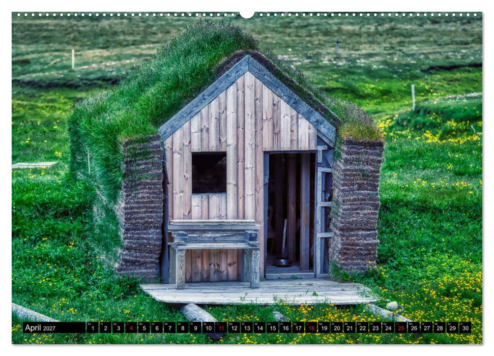 Eine Rundreise durch Island (CALVENDO Premium Wandkalender 2027)