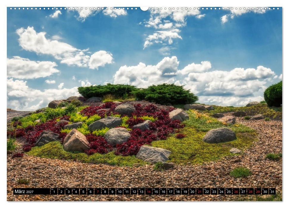Der Findlingspark in der Lausitz (CALVENDO Premium Wandkalender 2027)