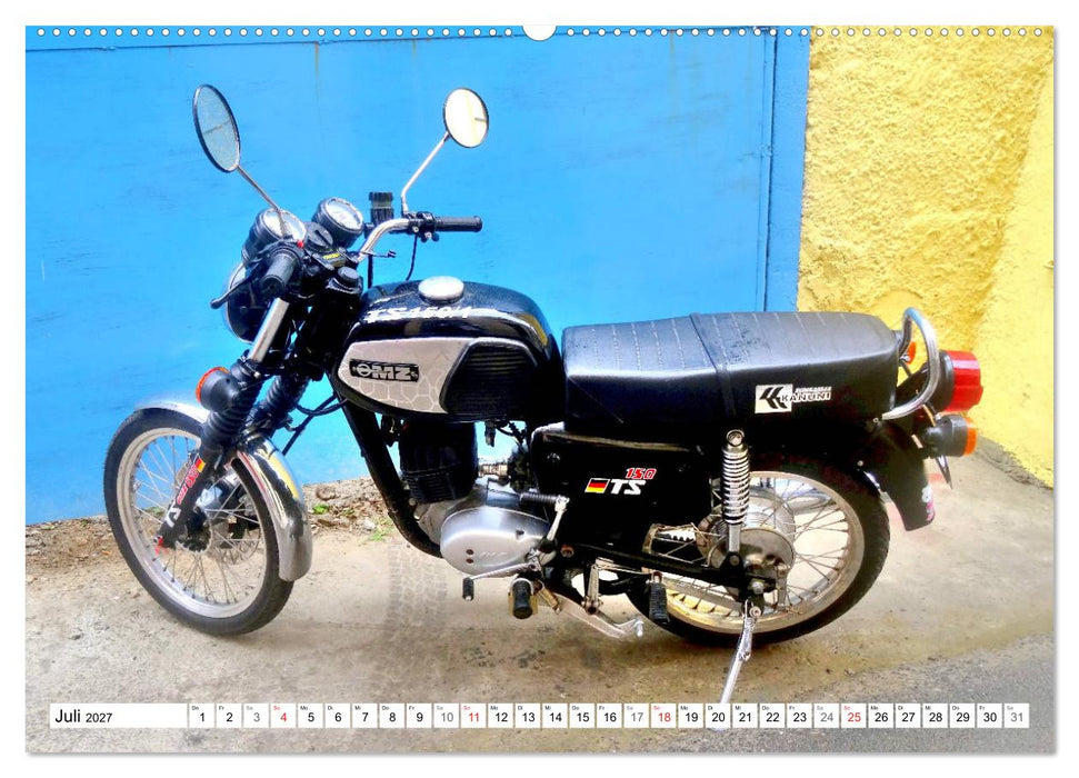 Motorrad-Legende MZ TS 150 - Ein Exportschlager der DDR (CALVENDO Premium Wandkalender 2027)