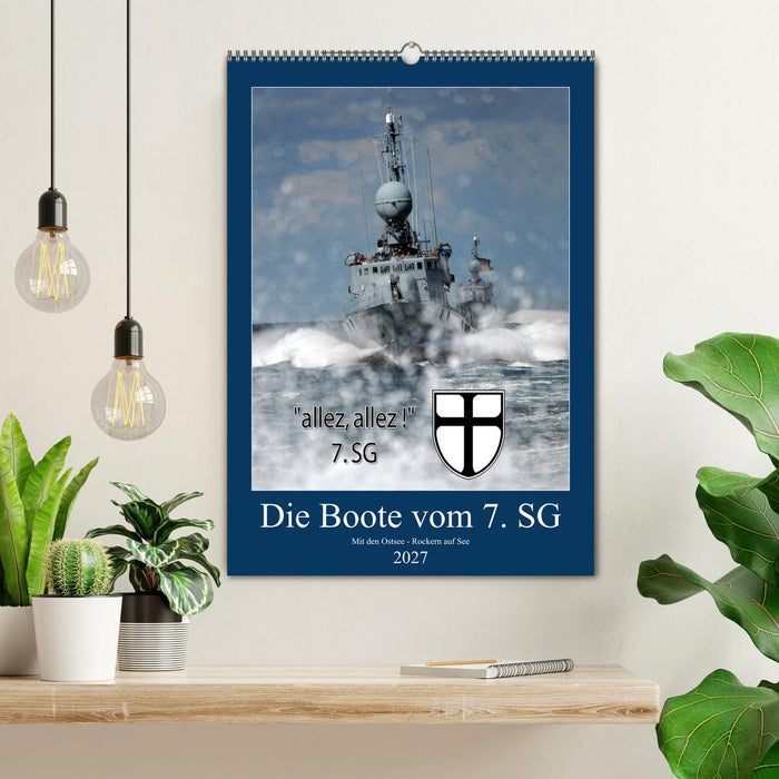 Die Boote vom 7. SG (CALVENDO Wandkalender 2027)