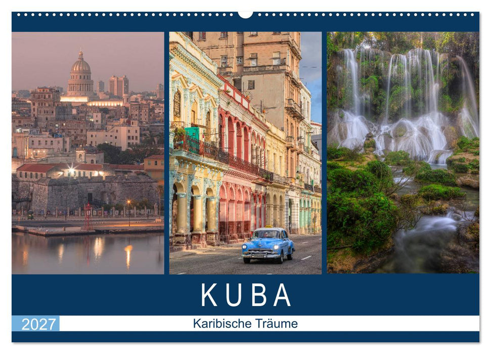 Kuba, karibische Träume (CALVENDO Wandkalender 2027)