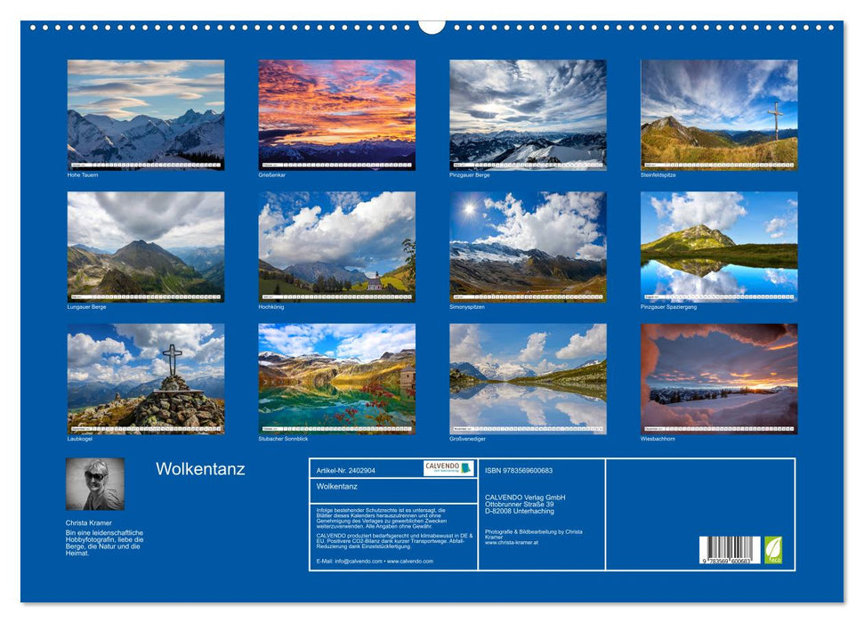 Wolkentanz (CALVENDO Wandkalender 2027)