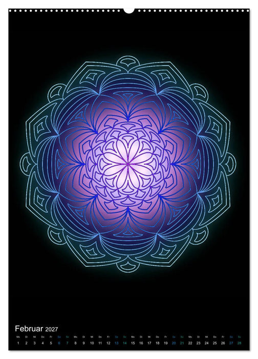 Mandala-Kalender 2027 (CALVENDO Wandkalender 2027)