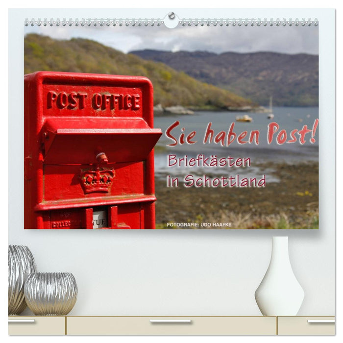 Sie haben Post - Briefkästen in Schottland (CALVENDO Premium Wandkalender 2027)