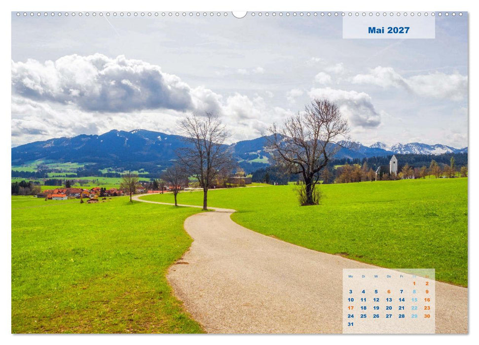 ALLGÄU, im Wandel der Jahreszeiten. (CALVENDO Premium Wandkalender 2027)