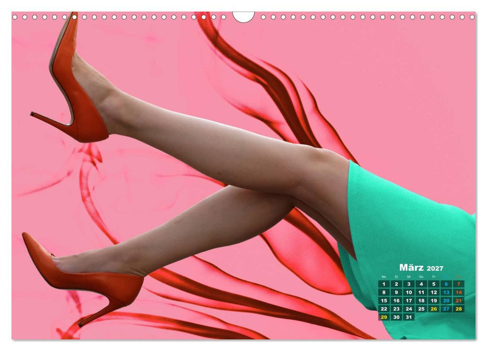 High Heels - Hohe Absätze machen lange Beine (CALVENDO Wandkalender 2027)