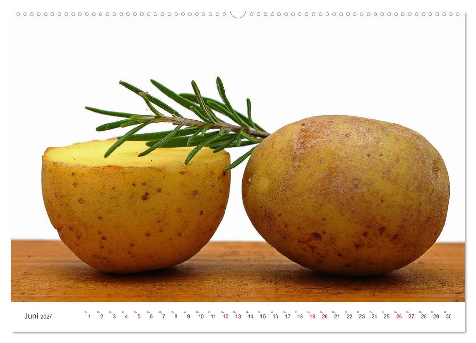 Gemüse, so gesund (CALVENDO Premium Wandkalender 2027)