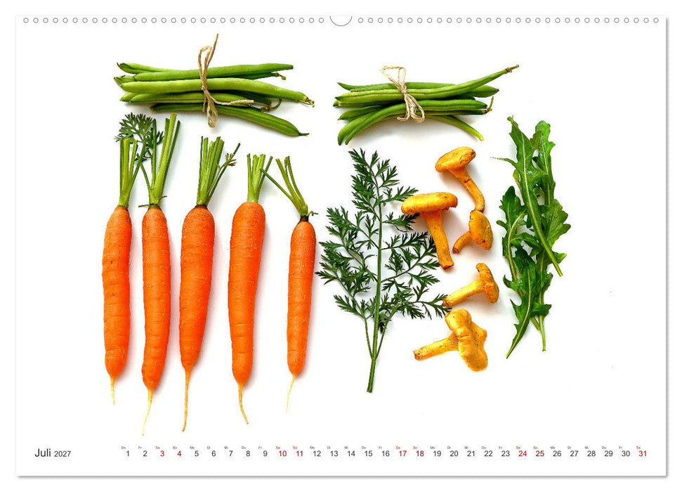 Gemüse, so gesund (CALVENDO Premium Wandkalender 2027)