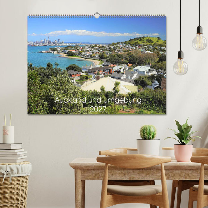 Auckland und Umgebung 2027 (CALVENDO Wandkalender 2027)