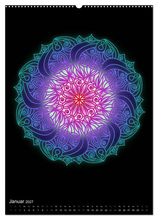 Mandala-Kalender 2027 (CALVENDO Premium Wandkalender 2027)