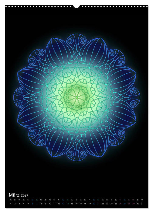 Mandala-Kalender 2027 (CALVENDO Premium Wandkalender 2027)