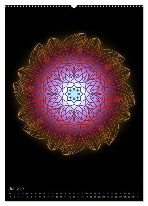 Mandala-Kalender 2027 (CALVENDO Premium Wandkalender 2027)