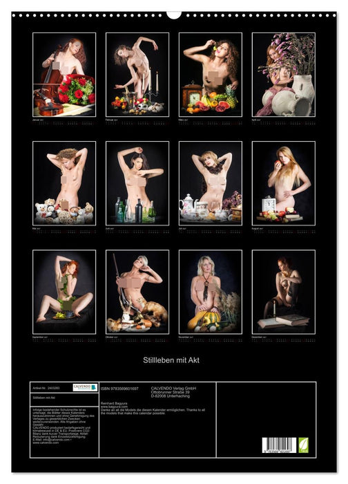 Stillleben mit Akt (CALVENDO Wandkalender 2027)