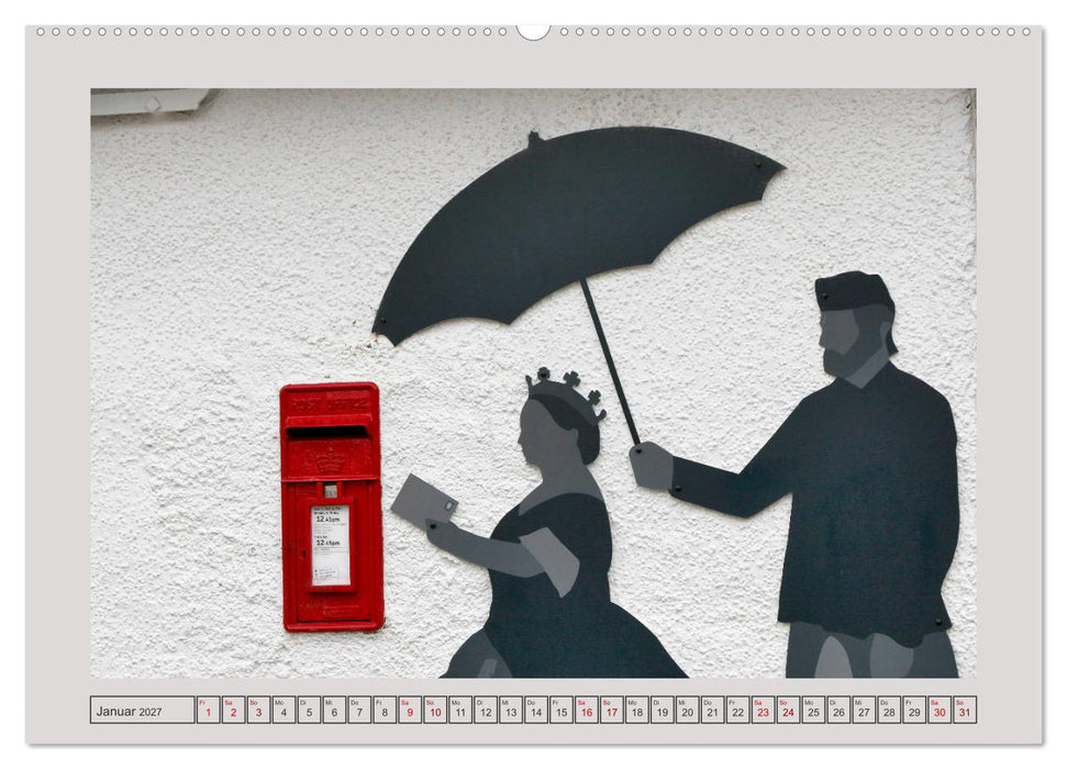 Sie haben Post - Briefkästen in Schottland (CALVENDO Wandkalender 2027)