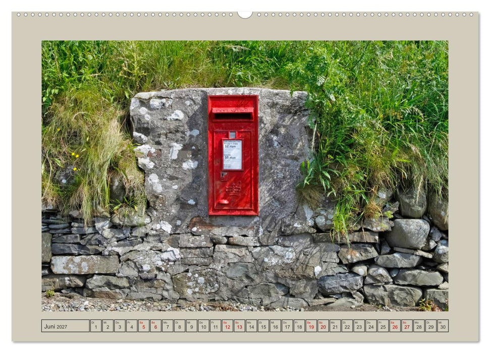 Sie haben Post - Briefkästen in Schottland (CALVENDO Wandkalender 2027)