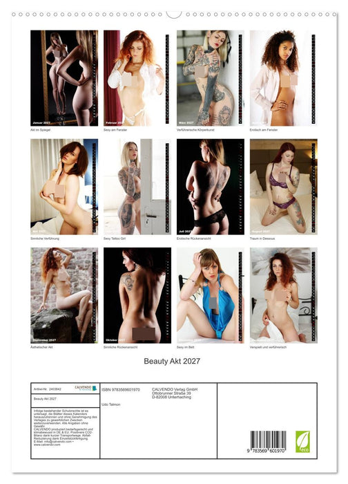 Beauty Akt 2027 (CALVENDO Premium Wandkalender 2027)