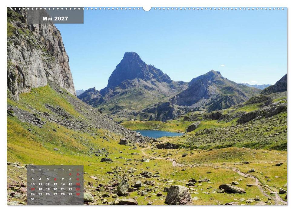 Die wilden Pyrenäen (CALVENDO Premium Wandkalender 2027)