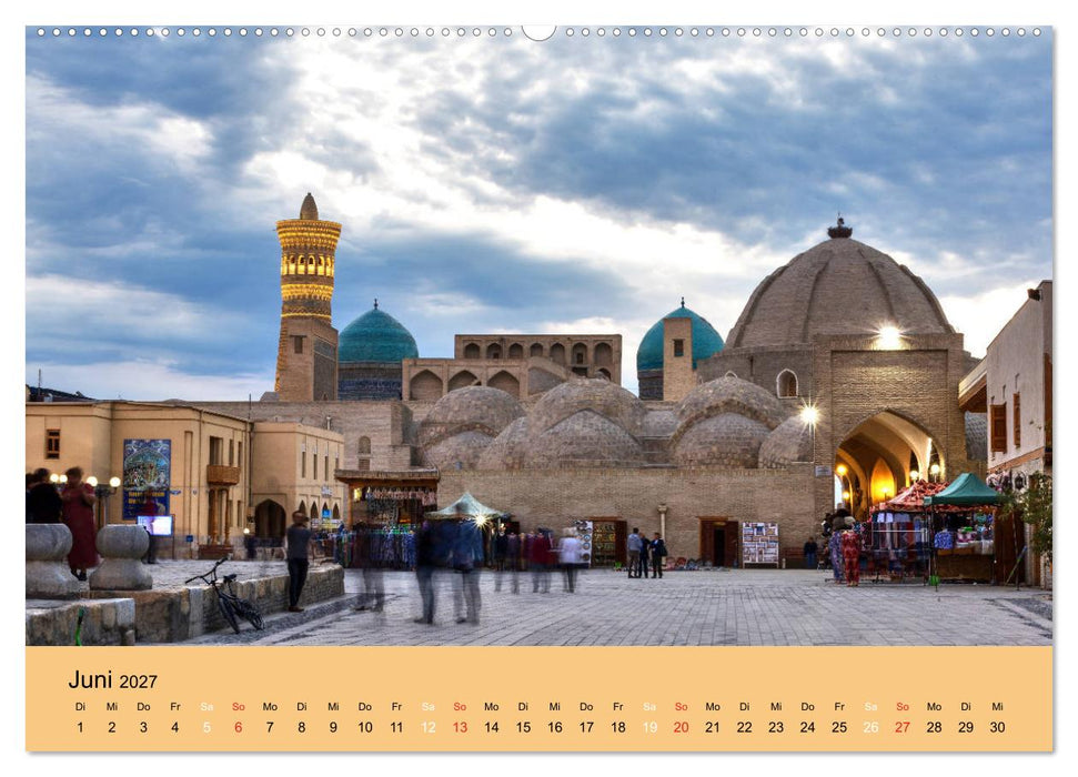 Uzbekistan - märchenhafte Seidenstraße (CALVENDO Premium Wandkalender 2027)