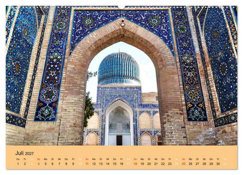 Uzbekistan - märchenhafte Seidenstraße (CALVENDO Premium Wandkalender 2027)