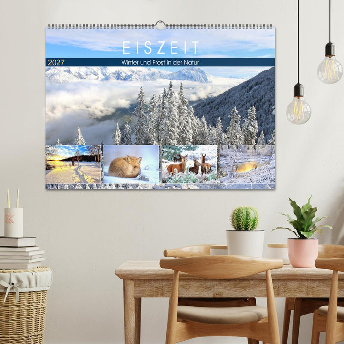Eiszeit. Winter und Frost in der Natur (CALVENDO Wandkalender 2027)