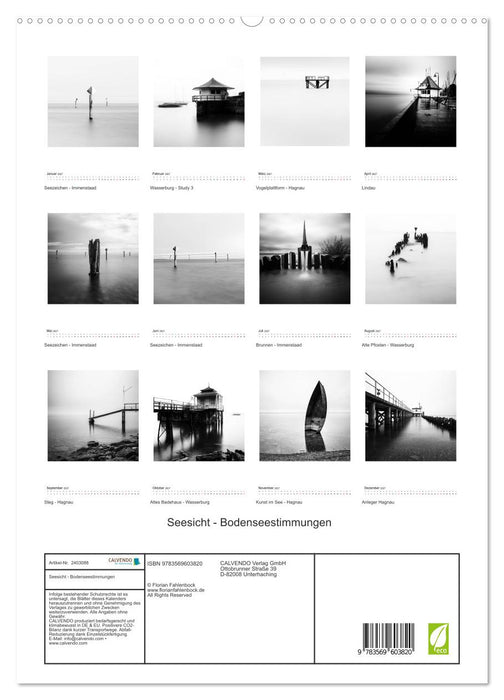 Seesicht - Bodenseestimmungen (CALVENDO Premium Wandkalender 2027)