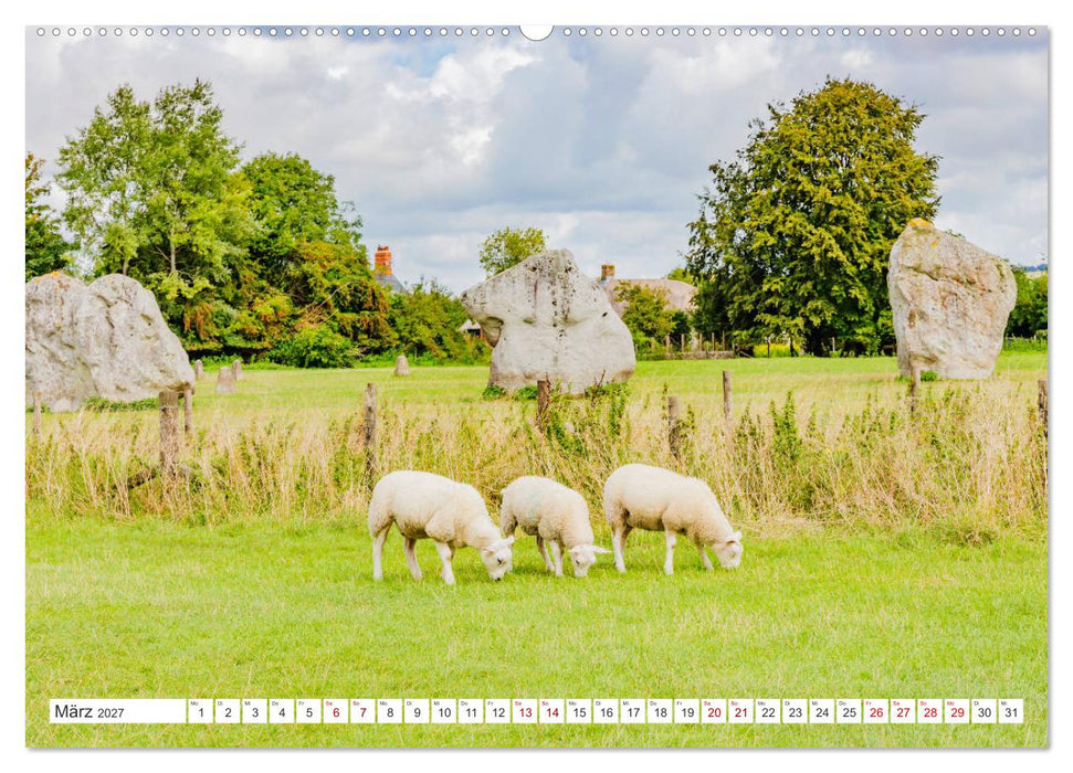 Die englischen Cotswolds (CALVENDO Premium Wandkalender 2027)