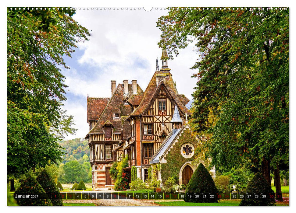 Blickpunkte der Normandie (CALVENDO Wandkalender 2027)