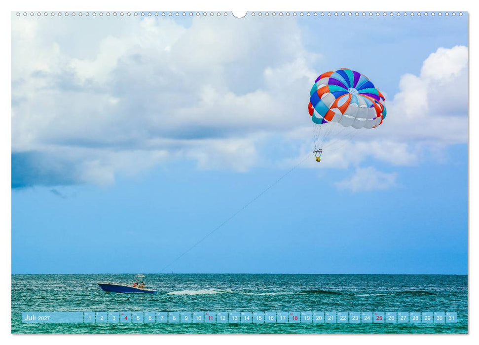 Florida - Sonnige Strände und magische Sümpfe (CALVENDO Premium Wandkalender 2027)