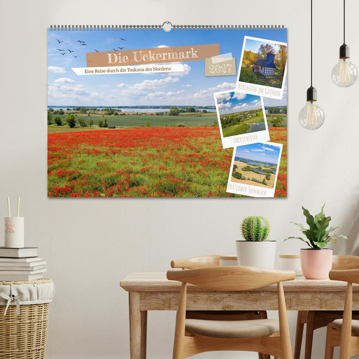 Die Uckermark - Eine Reise durch die Toskana des Nordens (CALVENDO Wandkalender 2027)