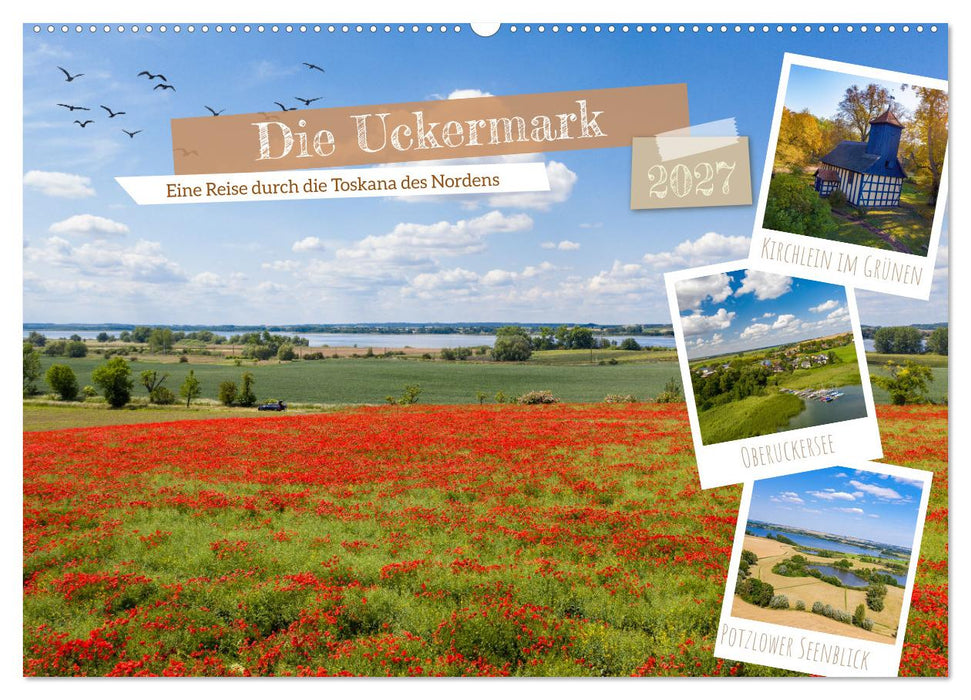 Die Uckermark - Eine Reise durch die Toskana des Nordens (CALVENDO Wandkalender 2027)
