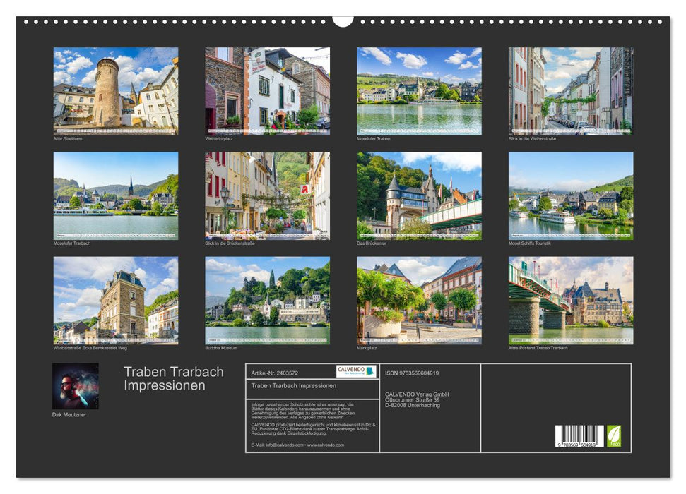Traben Trarbach Impressionen (CALVENDO Wandkalender 2027)