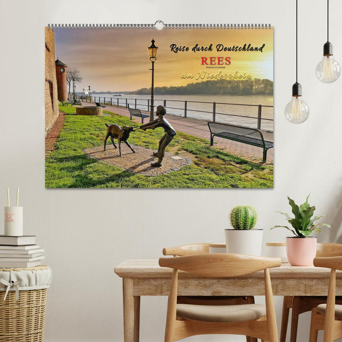Reise durch Deutschland - Rees am Niederrhein (CALVENDO Wandkalender 2027)