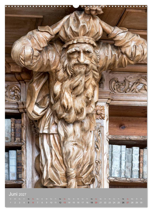 Waldsassen Stiftsbibliothek (CALVENDO Wandkalender 2027)