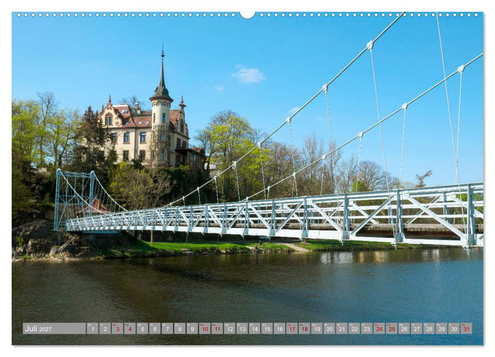 Zwickau und das Tal der Mulde (CALVENDO Premium Wandkalender 2027)