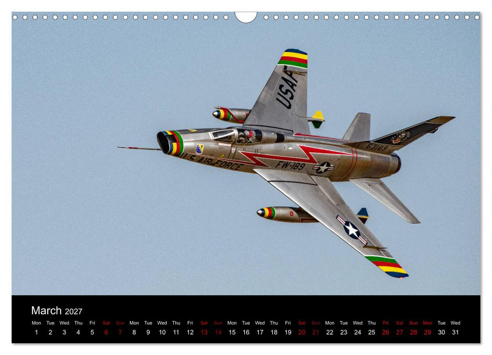 Dream Jets of RC (CALVENDO Monthly Calendar 2027)