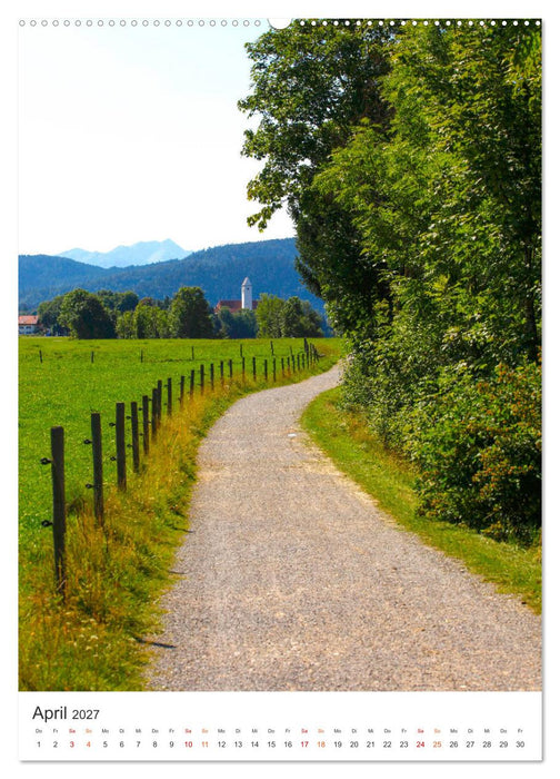 Herrliche Wanderwege (CALVENDO Premium Wandkalender 2027)