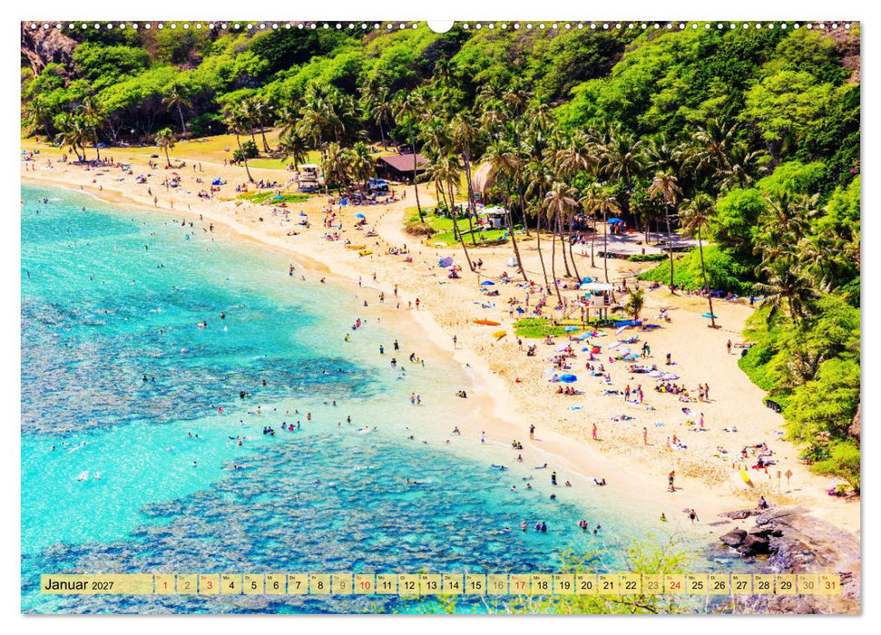 O'ahu - Eine Reise in das Herz von Hawaii (CALVENDO Wandkalender 2027)