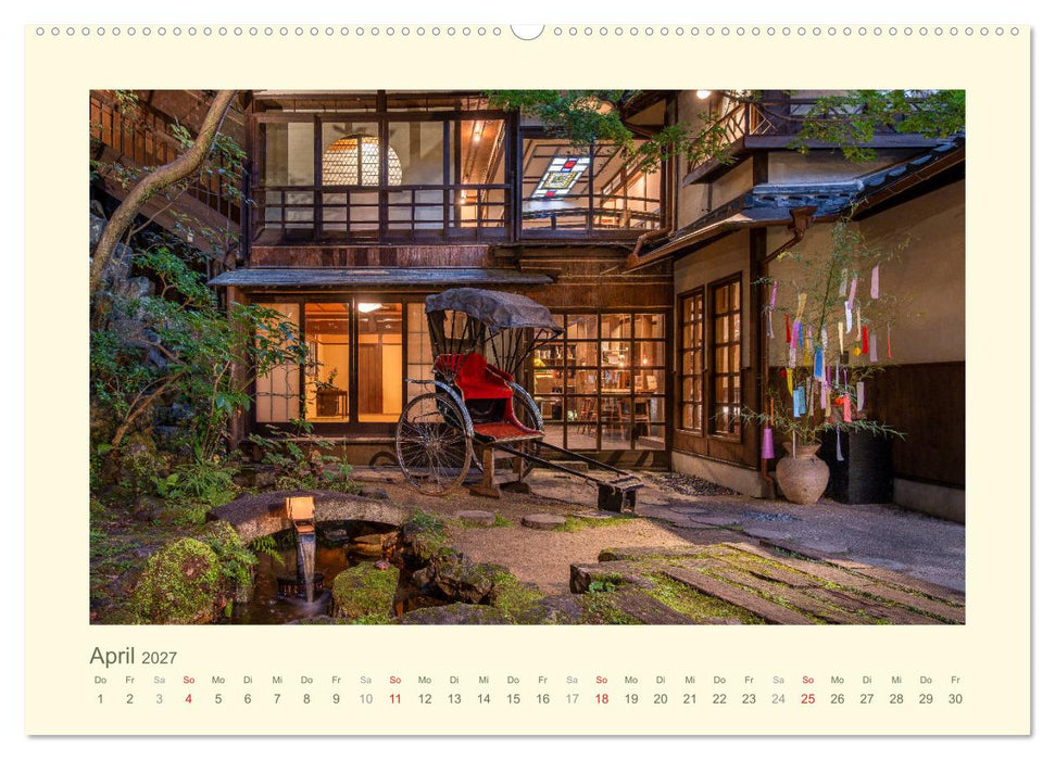 Eine Reise durch Japan (CALVENDO Wandkalender 2027)