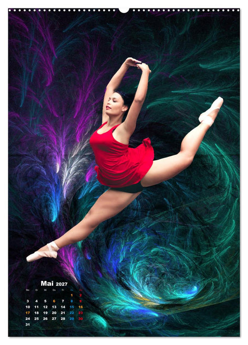 Ballerinen - Anmut, Eleganz und Leichtigkeit (CALVENDO Wandkalender 2027)