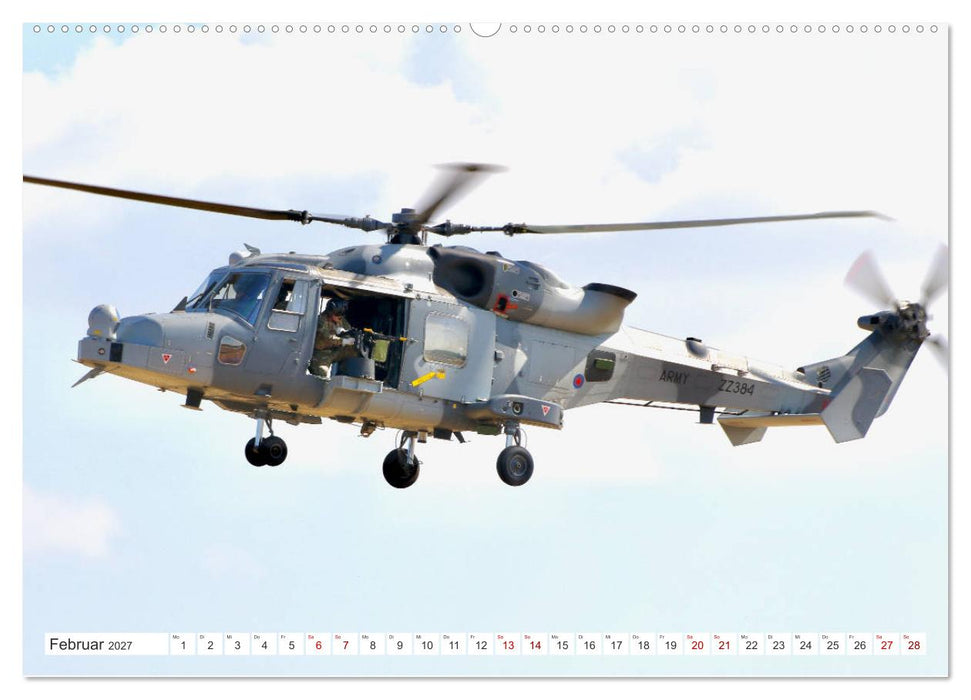 Hubschrauber in Action (CALVENDO Wandkalender 2027)